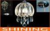 E14 * 1pcs Golden Pendant Crystal Light 220V For Home Lighting