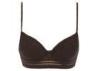 Beautiful Gel Padded Mini Longline Corset Style Bra Over lay Lace , Black / White