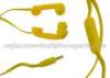 3.5mm Noise Cancelling Mobile Phone Earphone 1 m Handfree With Microphone