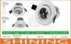 7W 38 degree LED Focus Spotlight 220V 50Hz / 60Hz Recessed Mounted