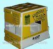Foldable polypropylene Coroplast Box Corflute Boxes For Fruit / Vegetable