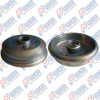 BRAKE DRUM FOR FORD 2T14 1126 CA/CB/CC/CD/DA/DB/DC/DD