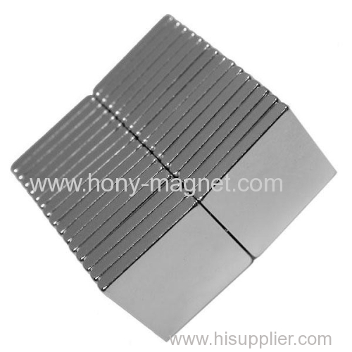 Sintered Permanent rare earth magnets block neodymium