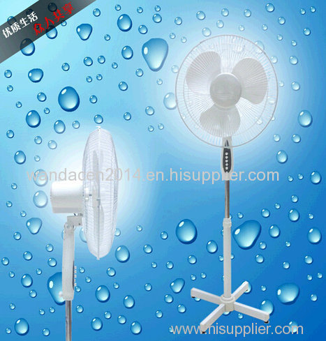 2015 new model stand fan Home Appliances good quality cross design base