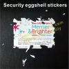 Custom destructible vinyl labels destructible adhesive vinyl labels