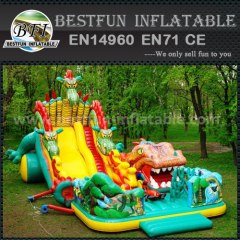 Adult inflatable rental slide