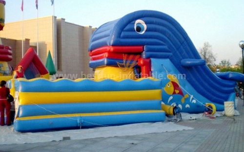 Bouncy castles inflatable slide