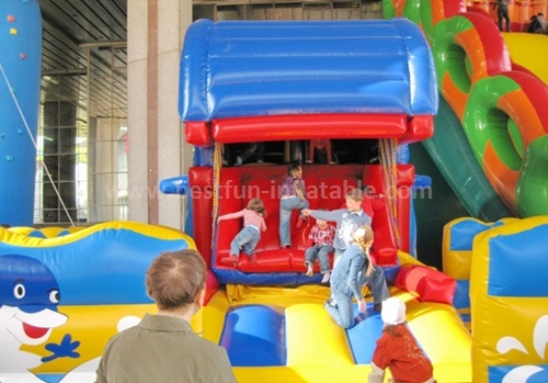 Bouncy castles inflatable slide