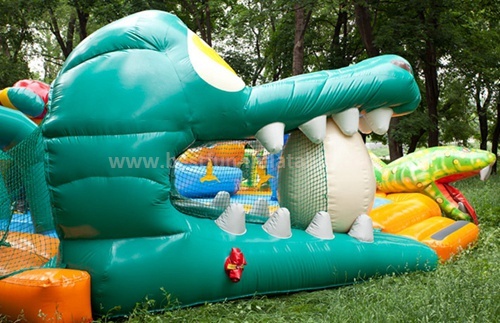 Commercial bouncer inflatables with slide