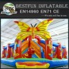 Dazzle color inflatable slide