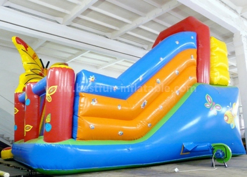 Dazzle color inflatable slide