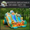 Designer line 3-lane inflatable slide