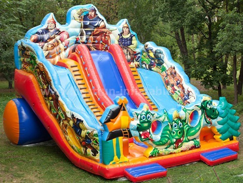 EN71 custom slip n slide inflatable