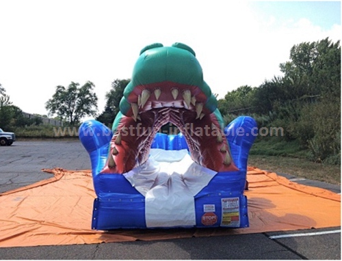 Entertainment inflatable bouncy slide