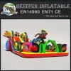 Forest jungle theme inflatable slide