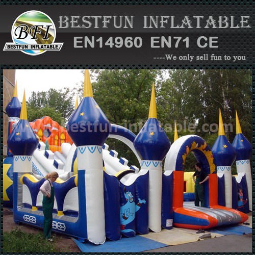 Fun inflatable slide for kids