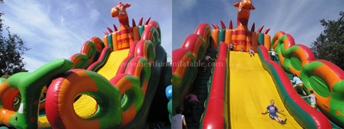 High quality design inflatable slide