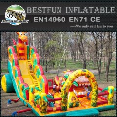 Hot sale inflatable bouncing slides