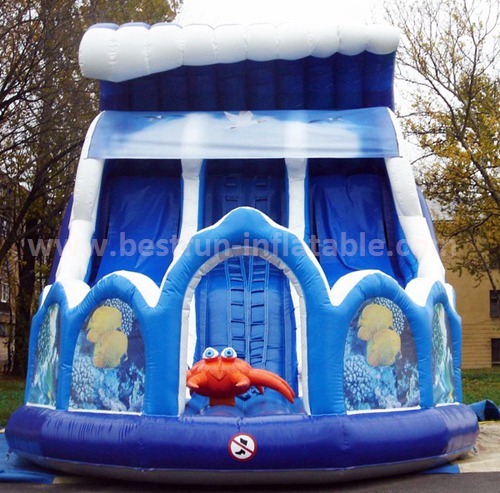 Inflatable adult slide for sale