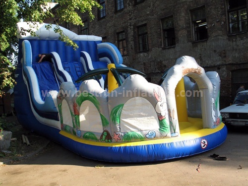 Inflatable adult slide for sale