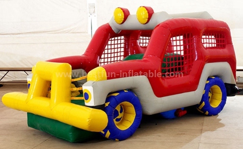 Inflatable bus slide for sale