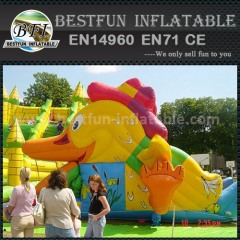 Inflatable duck slide sale