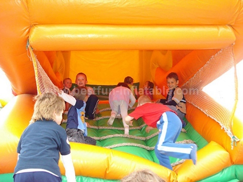 Inflatable duck slide sale