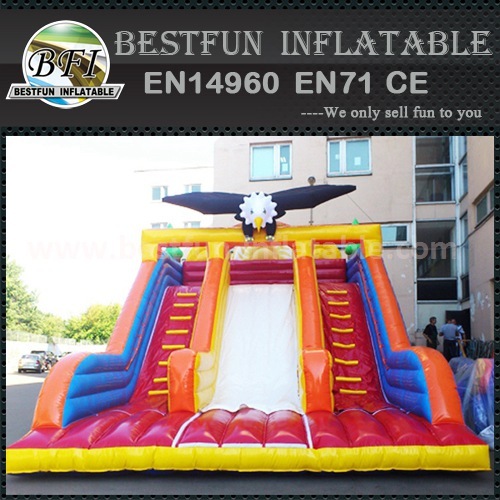 Inflatable fancy eagle slide