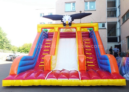 Inflatable fancy eagle slide