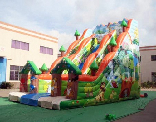 Inflatable kids slide for party use