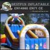 Inflatable kids slide play