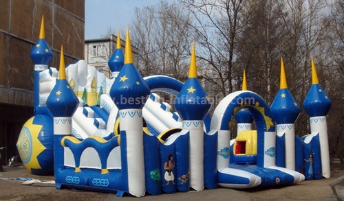 Kids inflatable commercial slide