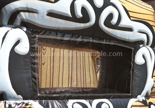 Pirate ship inflatable slide