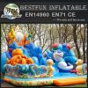 Sea world themed inflatable slide