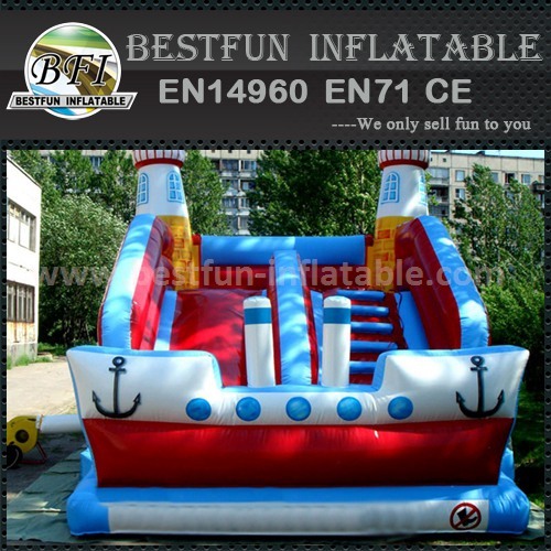 Titanic inflatable adult slide