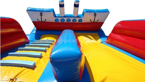 Titanic inflatable adult slide