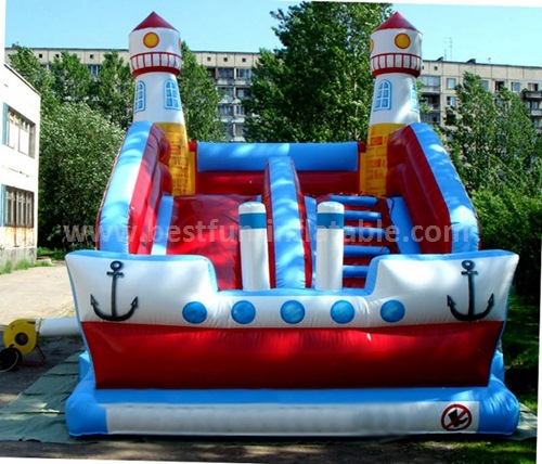 Titanic inflatable adult slide