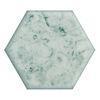 Countertop Wall Non Toxic Hexagon Seamless Artificial Marble Sheet Stone 12mm