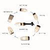 Cedar Wooden Shoe Stretcher / tree with strong metal handle for stretching shoes