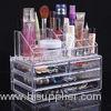 Acrylic Makeup Organizer Clear Box Cosmetic Cases with Drawers OEM design