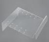 Computer Clear Acrylic Sign Holder For Supermarket / plastic sign holders