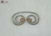 Small brass flange Nickel plated Industrial Electric Copper Heating Element For Gas , 4KW / 230V