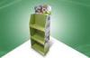 Supermarket 4 color CMKY Product Display Stands with Three shelf