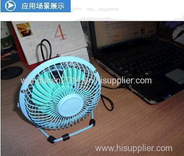 4/6 Inch USB Mini Fan with Different Colors