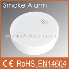 Wireless interconnectable photoelectric smoke detector