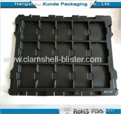 Plastic antistatic ESD tray