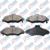 BRAKE PADS FOR FORD 97AX 2K021 AB