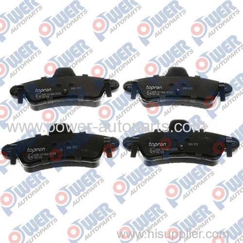 BRAKE PADS FOR FORD XS7J 2M008 AA