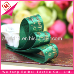 printed ribbon with custom design for decoration