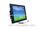 15Inch Amogo 1024x768 Pixels AC 100~240V 13.3W Industrial IR Touchscreen Monitor for Kiosk